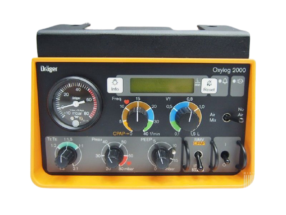 DRAGER Oxylog 2000 Ventilator (4)