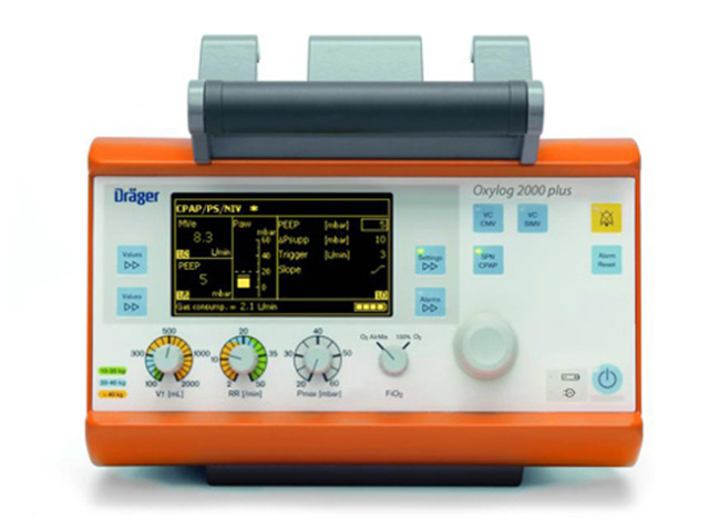 DRAGER Oxylog 2000 plus (Refurbished)