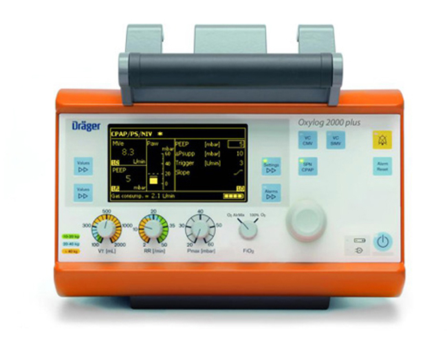 Drager Oxylog 2000 Plus Ventilator (2)