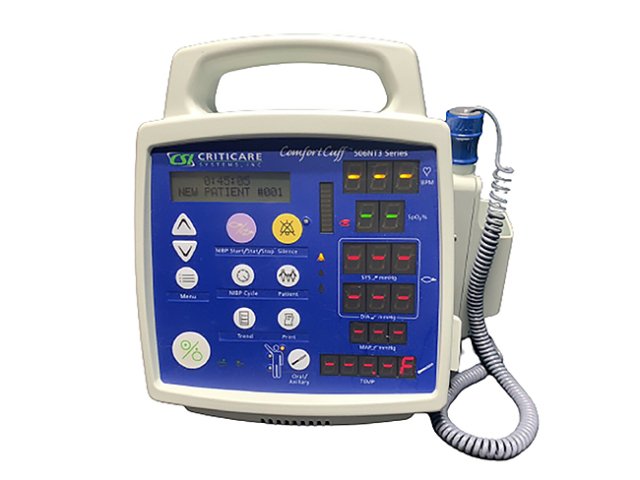 Criticare Comfort Cuff 506N3 Series Patient Monitor (Reconditionné)