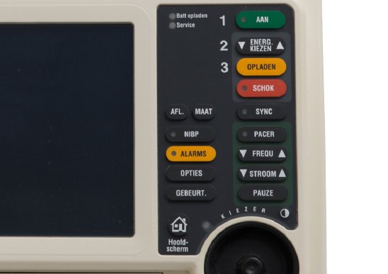 LIFEPAK 12 Monitor Defibrillator - Buttons