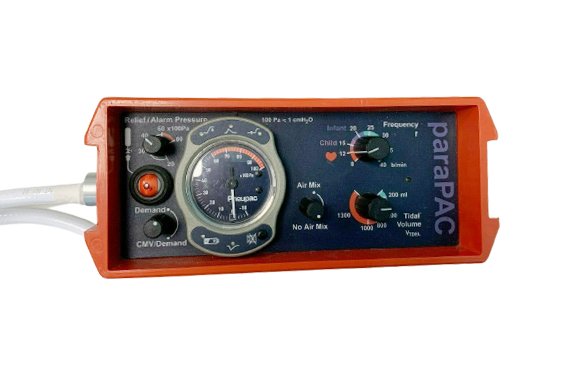 PNEUPAC Parapac 200D - Ventilator (Buttons)