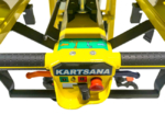 Kartsana Trolley MTR120 + Stretcher TG8802 Close-Up - For Ambulance & Hospital