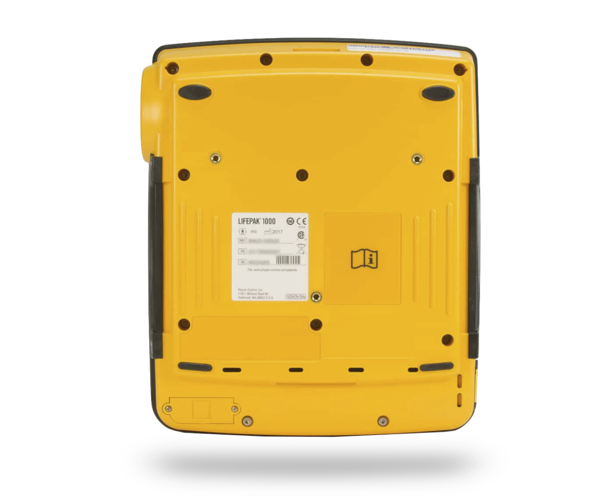 Physio-Control Lifepak 1000 AED Defibrillator - Backside 2