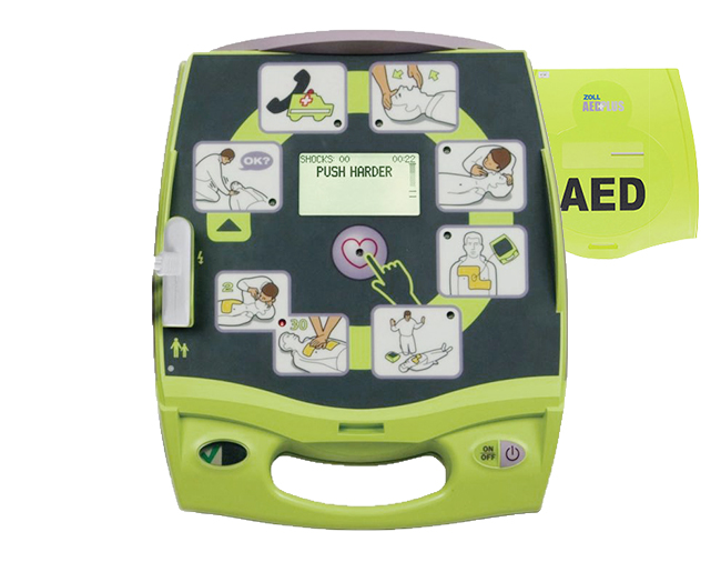 ZOLL AED Plus Defibrillator - With Lid