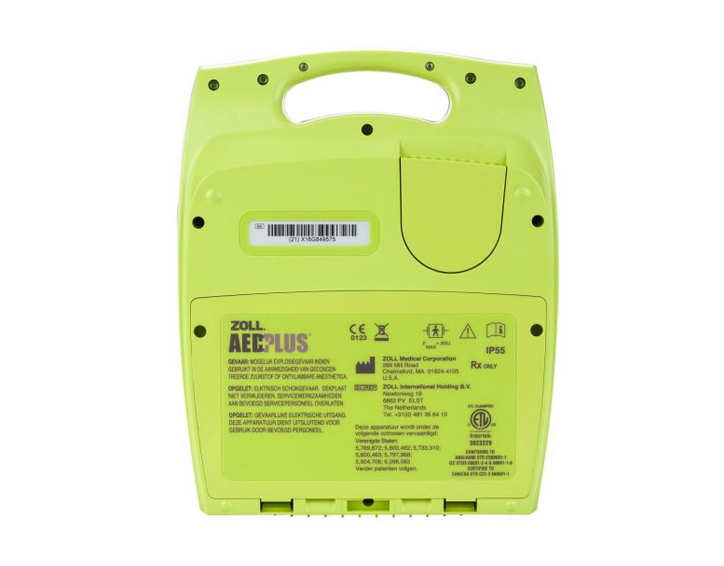 ZOLL AED Plus Defibrillator - Back Side