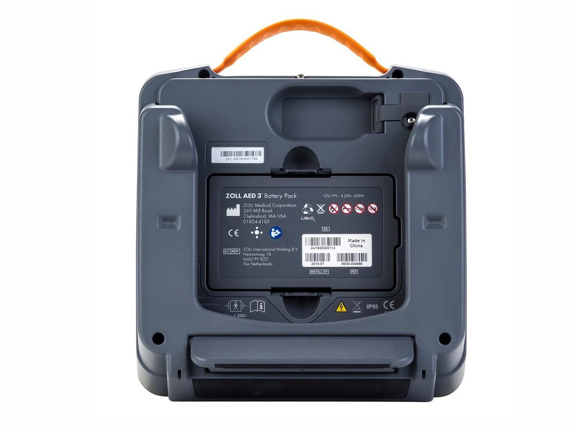 ZOLL AED 3 Defibrillator - Back Side