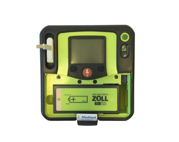 ZOLL AED Pro Defibrillator - Battery Open