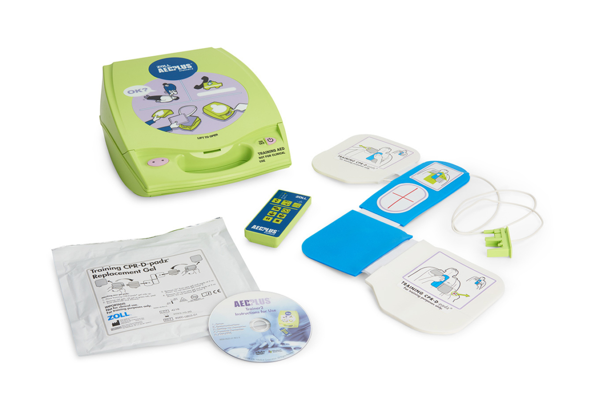 ZOLL AED Plus Defibrillator Trainer 2 - Accessories