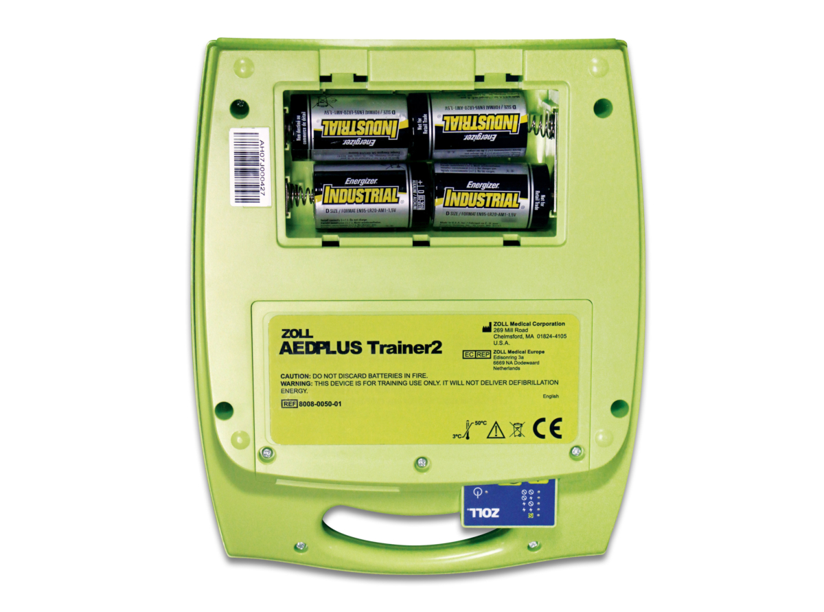ZOLL AED Plus Defibrillator Trainer 2 - Batteries