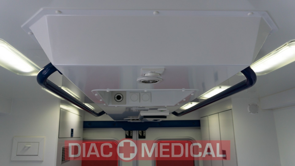 Mercedes-Benz 416 CDI Diesel Ambulance Container - Ceiling
