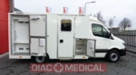 Mercedes-Benz 416 CDI Diesel Ambulance Container - Right Side Doors Open