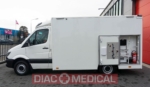 Mercedes-Benz 416 CDI Diesel Ambulance Container - Left Side Door Open