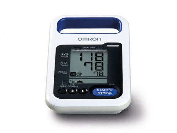 Omron HBP 1300 Blood Pressure Monitor - Meter - Screen
