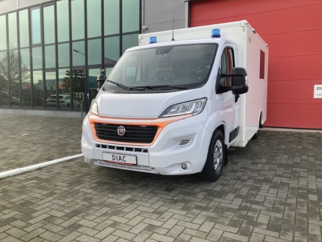 Fiat Ducato Maxi Ambulance Container – 2019 (25080) -NOUVEAU MOTEUR-